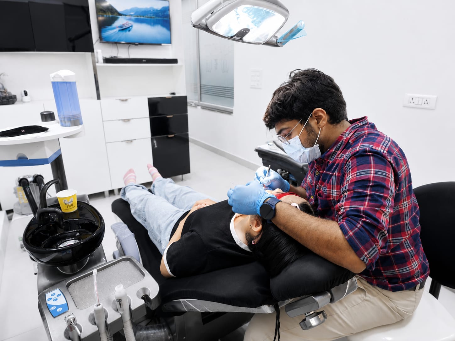 Teeth whitening treatment
