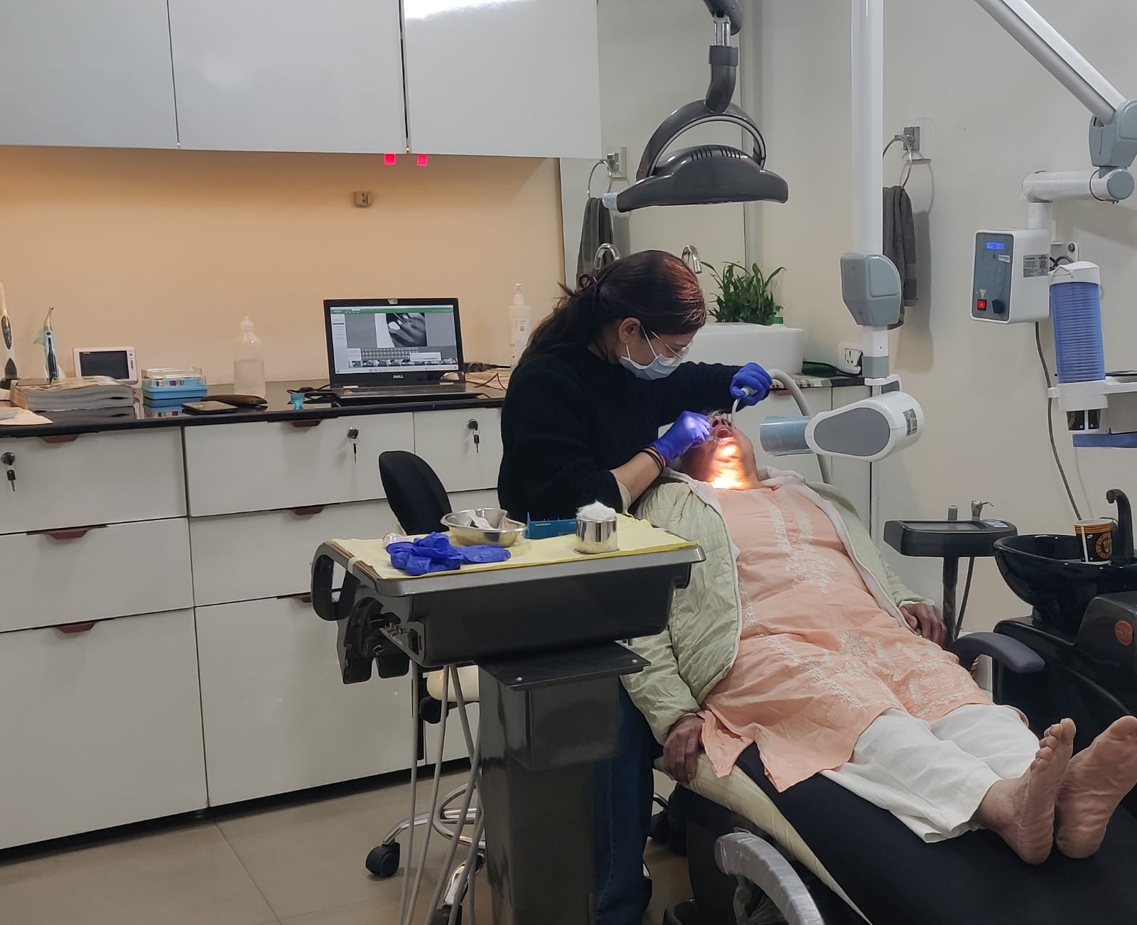 Wisdom tooth removal treatment room